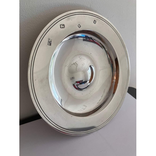 228 - Vintage SOLID SILVER ARMADA BOWL from MAPPIN and WEBB. Large Size at 17 cm and 266 grams. Full UK ha... 