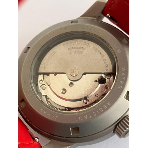 28 - Gentleman’s Extremely Rare ORVIS AUTOMATIC WRISTWATCH. Finished in stainless steel. ‘PILOTS’  DIAL h... 