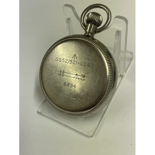 1 - A Military Royal Navy Hydrographic Service Zenith Deck Pocket Watch. In good condition and working o... 