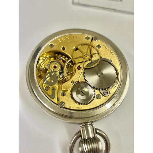 1 - A Military Royal Navy Hydrographic Service Zenith Deck Pocket Watch. In good condition and working o... 