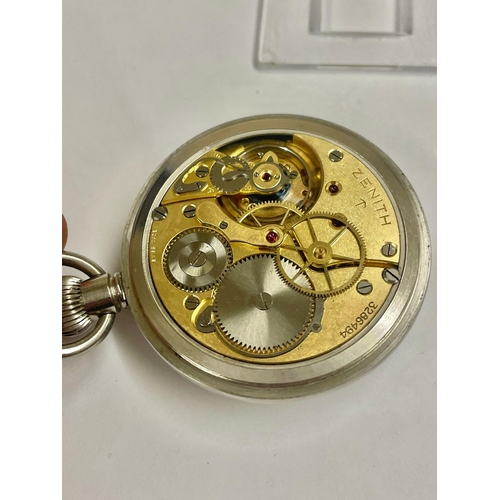 1 - A Military Royal Navy Hydrographic Service Zenith Deck Pocket Watch. In good condition and working o... 