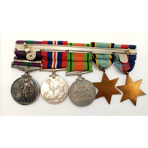 46 - A WW2 British Air Crew Europe Group Awarded to Sqn Leader F.S Wright. Thanks to the G.S.M with Malay... 