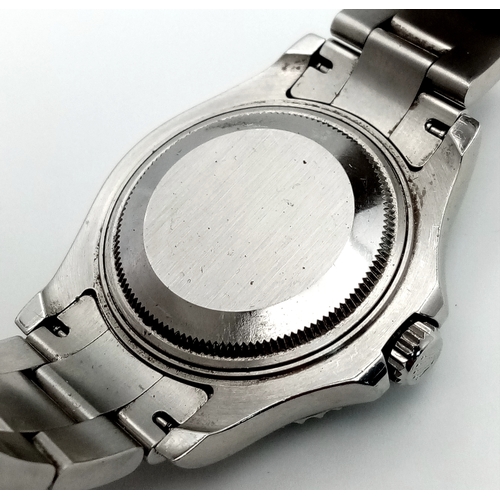 20 - A Rolex Yacht-Master Automatic Unisex Watch. Model 168622. Stainless steel bracelet and case - 36mm.... 