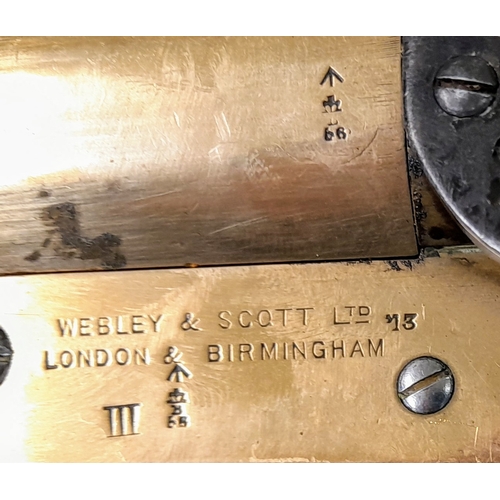 252 - A deactivated Webley Scott single shot flare pistol, barrel length 4.23 inch, 26mm calibre, UK/EU sa... 