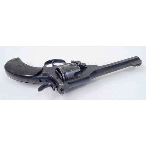 266 - A deactivated Webley Mk IV Revolver, 6 inch barrel length, 0.455  calibre. UK/EU Sales Only - Not Ho... 
