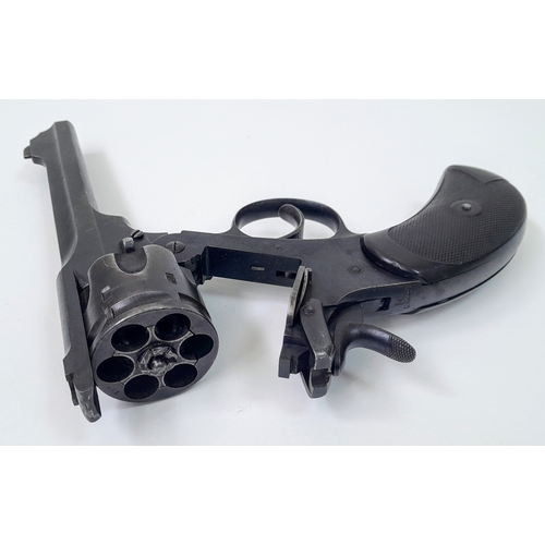 266 - A deactivated Webley Mk IV Revolver, 6 inch barrel length, 0.455  calibre. UK/EU Sales Only - Not Ho... 
