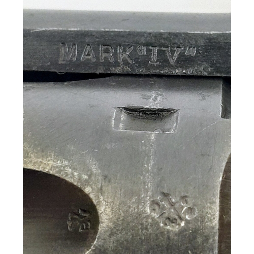 266 - A deactivated Webley Mk IV Revolver, 6 inch barrel length, 0.455  calibre. UK/EU Sales Only - Not Ho... 