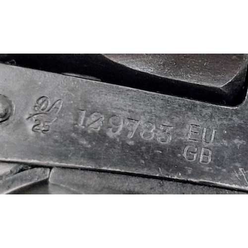 266 - A deactivated Webley Mk IV Revolver, 6 inch barrel length, 0.455  calibre. UK/EU Sales Only - Not Ho... 