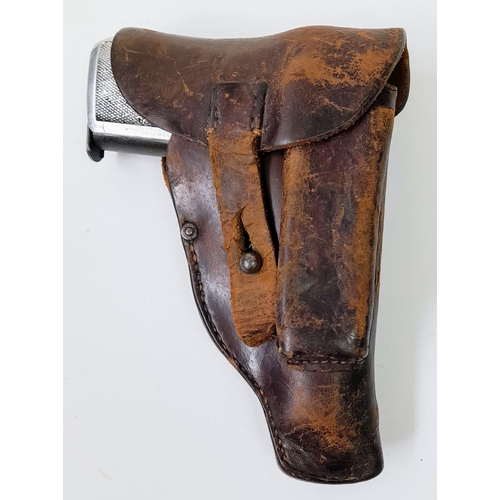 294 - A deactivated CZ MOD 27 self loading pistol, 4 inch barrel length, 0.32 ACP calibre. UK/EU Sales Onl... 