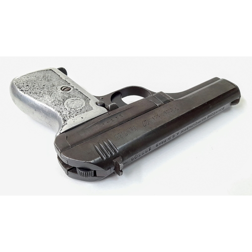 294 - A deactivated CZ MOD 27 self loading pistol, 4 inch barrel length, 0.32 ACP calibre. UK/EU Sales Onl... 