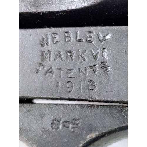 322 - A WW1 deactivated Webley and Scott Mk 6 Revolver, 6 inch barrel, 0.455 calibre. UK/EU Sales Only - N... 