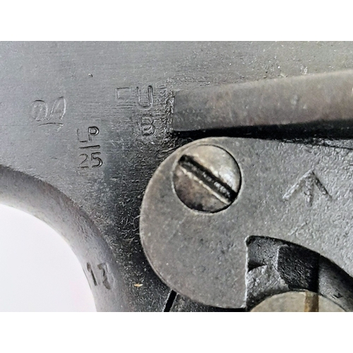 322 - A WW1 deactivated Webley and Scott Mk 6 Revolver, 6 inch barrel, 0.455 calibre. UK/EU Sales Only - N... 