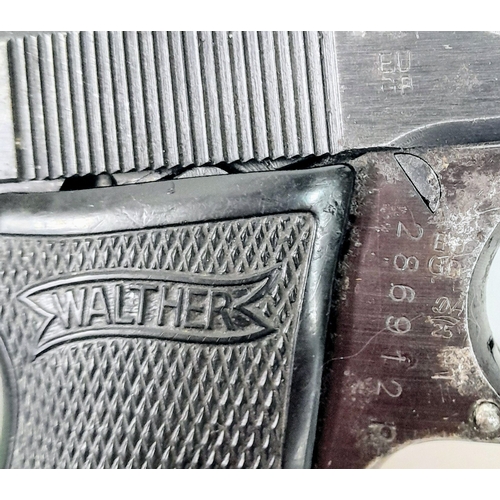 329 - A deactivated Walther MOD PP self loading pistol, 3.75 inch barrel length, .32 ACP calibre. UK/EU Sa... 