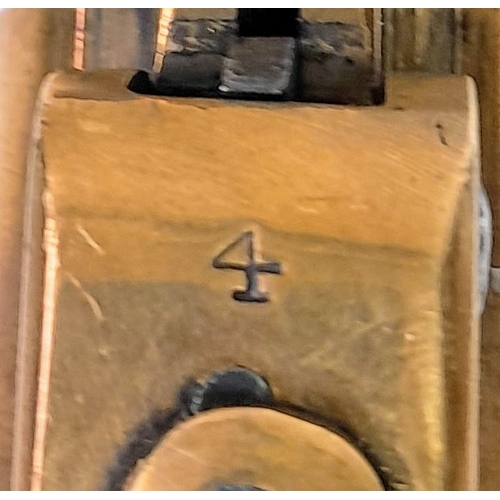 336 - A deactivated Shermuly bell mouth brass single shot flare pistol, 5 inch barrel length, 27mm calibre... 