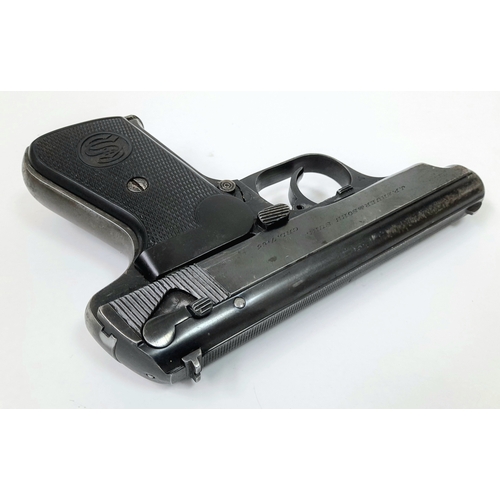 273 - A deactivated Sig Sauer semi-automatic pistol, 3.5 inch barrel length, 0.32 ACP calibre. UK/EU Sales... 