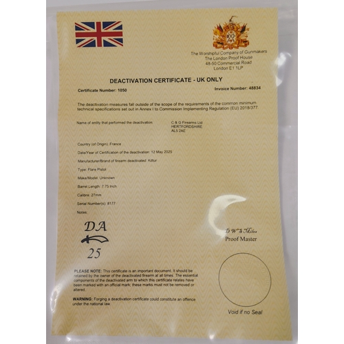 273 - A deactivated Sig Sauer semi-automatic pistol, 3.5 inch barrel length, 0.32 ACP calibre. UK/EU Sales... 