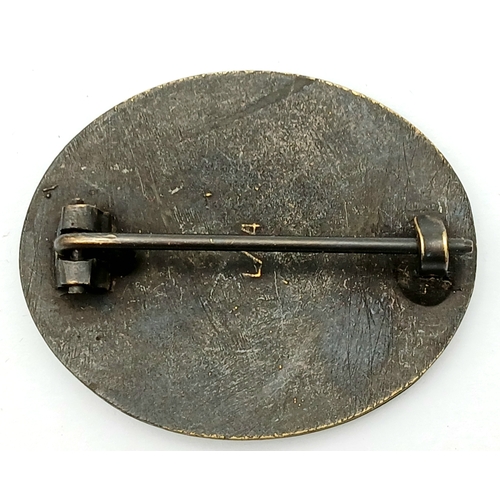 254 - Boxed WW2 German Black (iron) 3rd Class Wound Badge By Ldo. Marked L/14 For the maker: L. Chr. Lauer... 