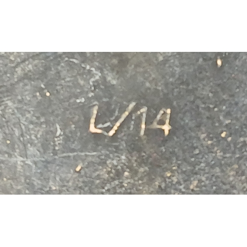 254 - Boxed WW2 German Black (iron) 3rd Class Wound Badge By Ldo. Marked L/14 For the maker: L. Chr. Lauer... 