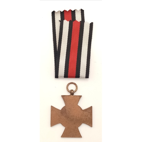 312 - WW1 Hand Engraved Box with the German Veterans Badge of Der Stahlhelm Der Stahlhelm, Bund der Fronts... 