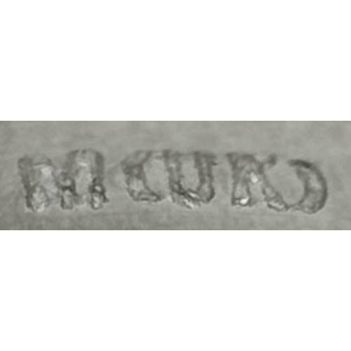 194 - AN 18K BI-COLOURED GOLD DIAMOND SET BAND RING. 0.25CTW, 3G TOTAL WEIGHT. SIZE K. Ref: SC 2089