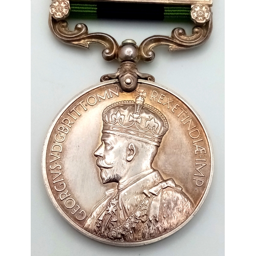 291 - An Indian General Service Medal 1908, with clasp ‘Burma 1930-32’.  Named to: 2319017 Sgln  A S Phill... 