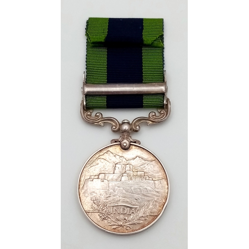 291 - An Indian General Service Medal 1908, with clasp ‘Burma 1930-32’.  Named to: 2319017 Sgln  A S Phill... 