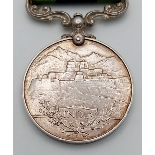 291 - An Indian General Service Medal 1908, with clasp ‘Burma 1930-32’.  Named to: 2319017 Sgln  A S Phill... 