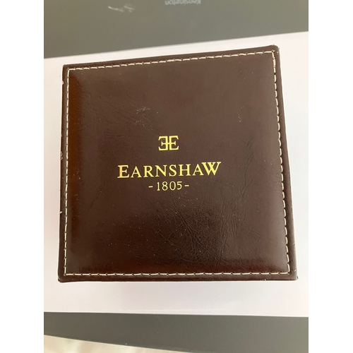 35 - Gentleman’s ‘THOMAS EARNSHAW’ AUTOMATIC WRISTWATCH. Model 00185811 .Finished in gold tone stainless ... 