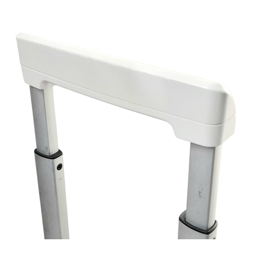 342 - A Rimowa White Essential Cabin Suitcase. High performance polycarbonate exterior with single handle,... 