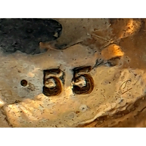 121 - A PAIR 9K YELLOW GOLD DIAMOND SET MINI CHUNKY HOOP EARRINGS 6.1G TOTAL WEIGHT, 0.8CM DIAMETER. REF: ... 