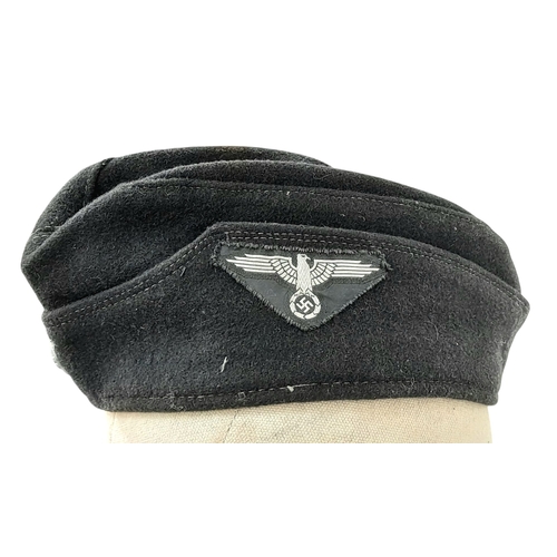 167 - 3rd Reich SSVT Overseas Cap. Most likely made in a forced labour workshop.