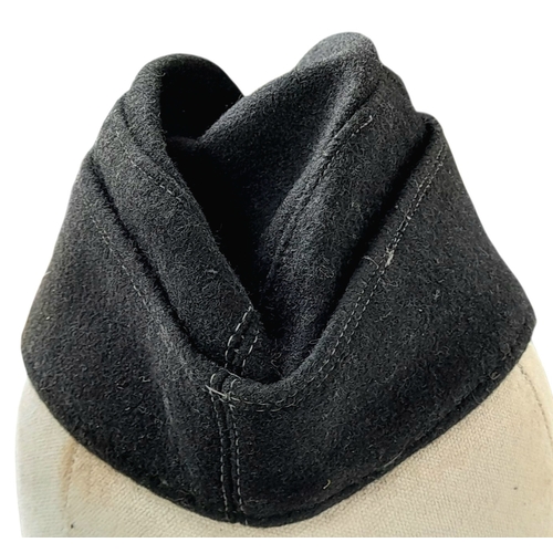 167 - 3rd Reich SSVT Overseas Cap. Most likely made in a forced labour workshop.