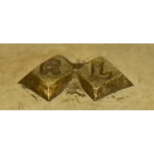 103 - AN 18K YELLOW GOLD VINTAGE DIAMOND AND EMERALD 7 STONE RING. 3.6G. SIZE N. SC-4100.