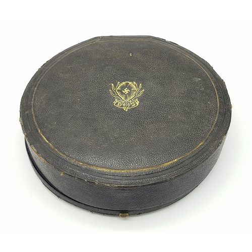 69 - 3rd Reich .875 Silver Hand Engraved Salvo. A Christmas Gift from Hermann Göering and his wife Emmy, ... 