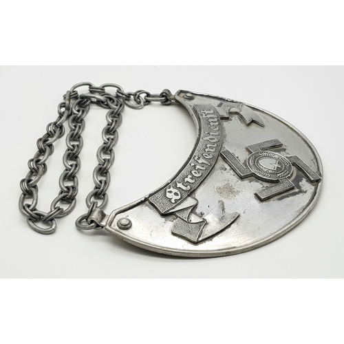 76 - 3rd Reich 1936 Model RAD 'Streifendienst' (Patrol Service) Gorget. Worn by Patrol leaders of the  St... 