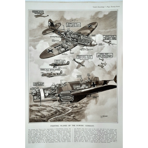 1716 - The Illustrated London News Inside Knowledge Collection of Pictorial Diagrams.