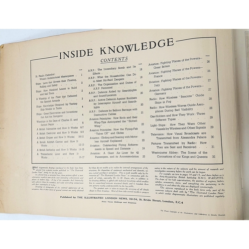 1716 - The Illustrated London News Inside Knowledge Collection of Pictorial Diagrams.