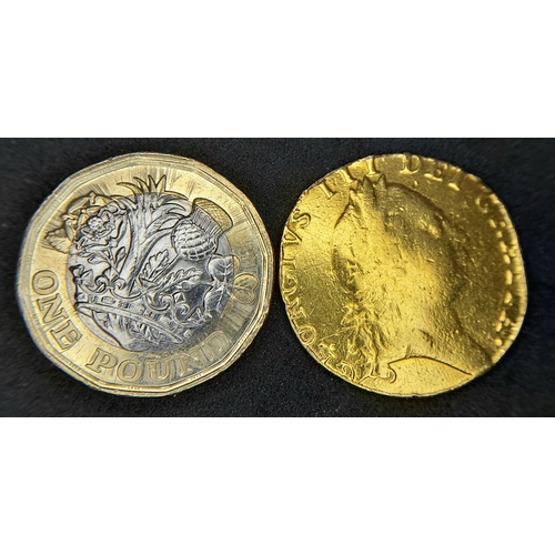178 - A 1788 KING GEORGE III FULL GUINEA COIN. 7.3G. 22K GOLD. C-5021.