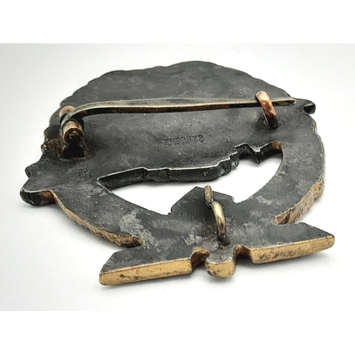 180 - WW2 German 3rd Reich Kriegsmarine 2nd Pattern Cased “Schnell Boat” (Fast Torpedo Boat) Qualification... 