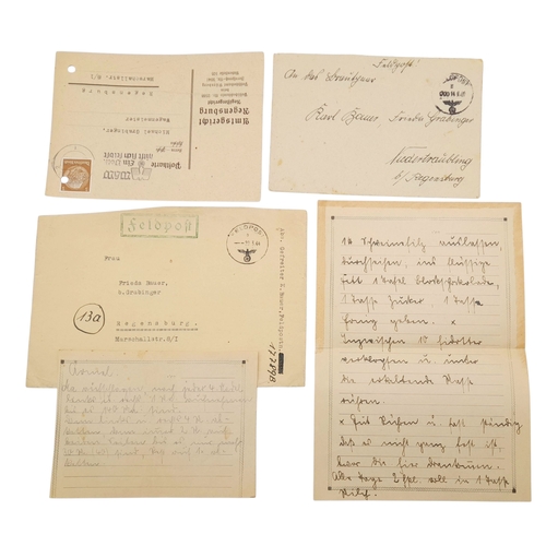 251 - 3rd Reich 25 Year Faithful Service Medal awarded to a Reichsbahn (Railway)Worker Wagenmeister Michae... 