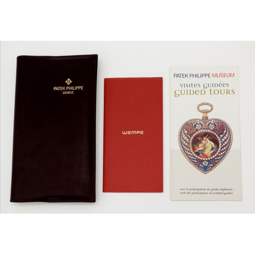 66 - A FABULOUS 18K WHITE GOLD  LADIES PATEK PHILIPPE 