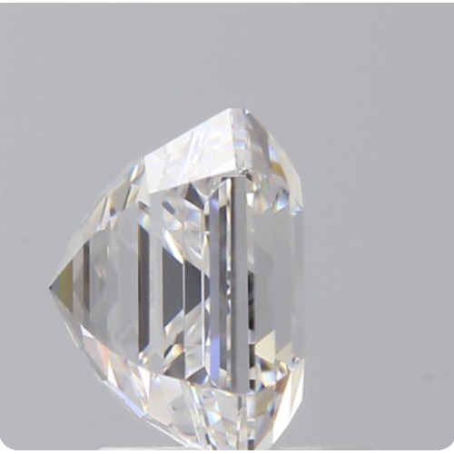 169 - A 2.27ct Square Emerald cut Lab-Grown Diamond. Color D, clarity VS1. IGI certified. Measurements 7.1... 