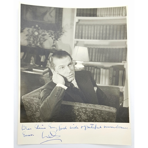 128 - Correspondence From Sir Laurence Olivier! First, a letter from Sir Larry asking for Elaine Schreyeck... 