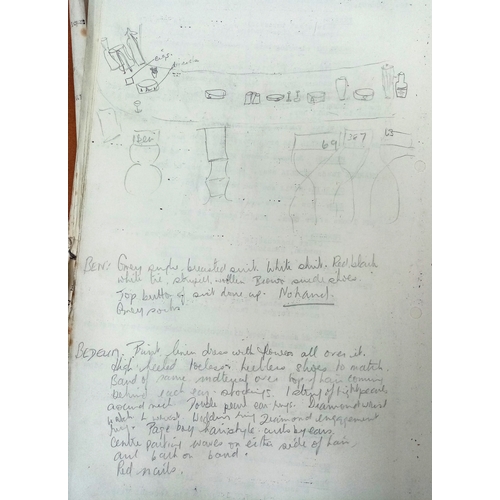 1 - A Final Shooting Script for the 1946 Movie 'Bedelia'. Margaret Lockwood plays the femme fatale in th... 