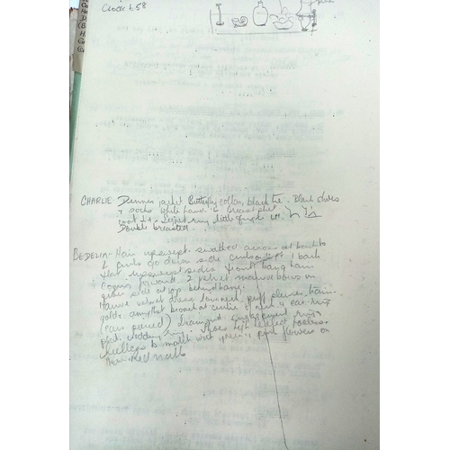 1 - A Final Shooting Script for the 1946 Movie 'Bedelia'. Margaret Lockwood plays the femme fatale in th... 