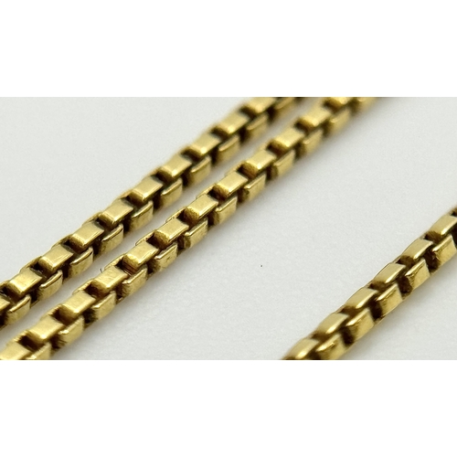 27 - A 18K YELOW GOLD DIAMOND & SAPPHIRE SET BUTTERFLY PENDANT ON CHAIN. TOTAL WEIGHT 5.8G. TOTAL LENGTH ... 