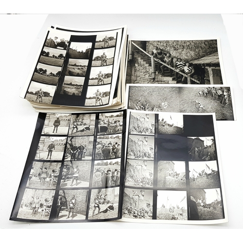 59 - Rare, Continuity Photos of Errol Flynn in the 1955 Movie, 'The Dark Avenger' - otherwise known as it... 