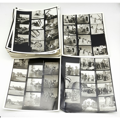 59 - Rare, Continuity Photos of Errol Flynn in the 1955 Movie, 'The Dark Avenger' - otherwise known as it... 