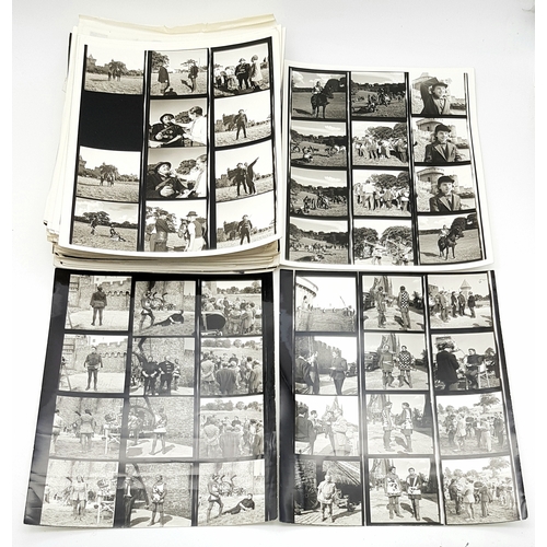 59 - Rare, Continuity Photos of Errol Flynn in the 1955 Movie, 'The Dark Avenger' - otherwise known as it... 