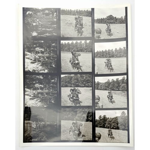 59 - Rare, Continuity Photos of Errol Flynn in the 1955 Movie, 'The Dark Avenger' - otherwise known as it... 